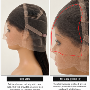 Transparent Lace Wig Foundation